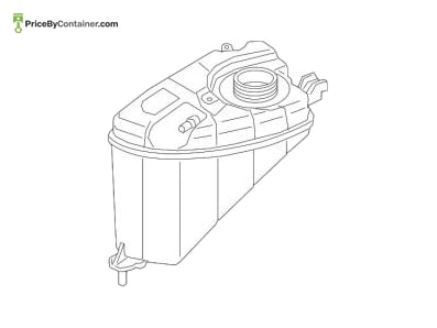 BMW 17139884859 — BMW Genuine Original New Expansion Tank 17139884859 Replace : 17139487210 / 17138742975 / 17138610656 This is a…