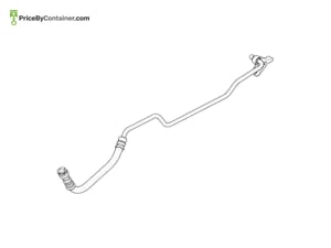 BMW 17227577642 — BMW GENUINE OIL COOLER PIPE 17227577642