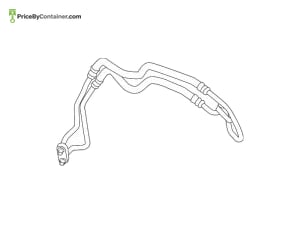BMW 17227585927 — BMW GENUINE OIL COOLER LINE 17227585927