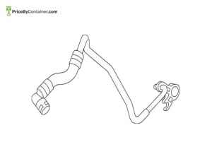 BMW 17227645065 — BMW GENUINE GEAR COOLER HOSE 17227645065