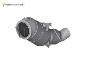BMW 18327645666 — BMW GENUINE CATALYTIC CONVERTER 18327645666