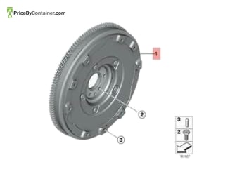 BMW 21207575069 — BMW Genuine Original New Twin Mass Flywheel 21207575069 Replace : 21207571929 Functionality : The dual mass flywheel is…