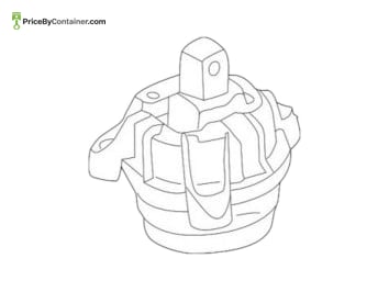 BMW 22116781562 — BMW GENUINE RUBBER MOUNT 22116781562