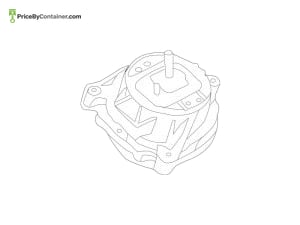 BMW 22117855818 — BMW GENUINE ENGINE MOUNT 22117855818