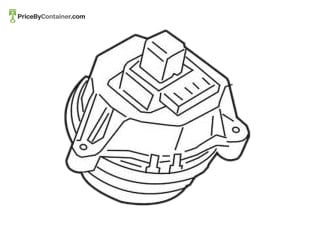 BMW 22119488384 — BMW GENUINE ENGINE MOUNT 22119488384