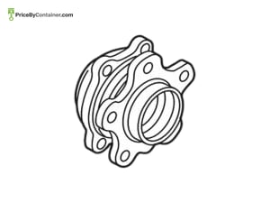 BMW 31206895674 — BMW GENUINE WHEEL HUB WITH BEARING 31206895674