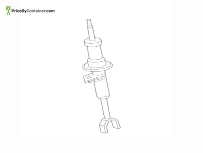 BMW 31316789602 — BMW GENUINE FRONT SHOCK 31316789602