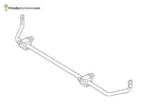 BMW 31352284460 — BMW GENUINE STABLIZER BAR 31352284460