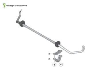 BMW 31356791924 — BMW GENUINE STABLIZER BAR FRT 31356791924