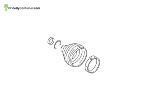 BMW 31608625847 — BMW GENUINE AXELBOOT 31608625847