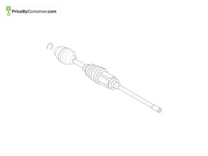 BMW 31608694342 — BMW GENUINE Output shaft front right 31608694342