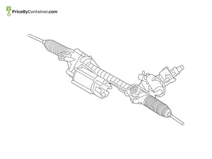 BMW 32106883548 — BMW GENUINE STEERING BOX 32106883548