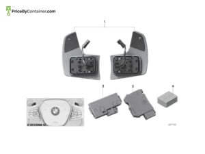 BMW 32306884433 — BMW GENUINE STEERING WHEEL ELECTRONIC CONTROL 32306884433