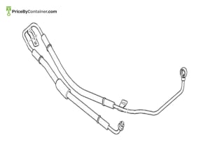 BMW 32416763980 — BMW GENUINE POWER STEERING HOSE 32416763980