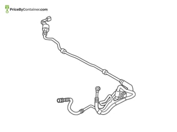 BMW 32416783853 — BMW GENUINE COMBINATION PRESSURE PIPE 32416783853