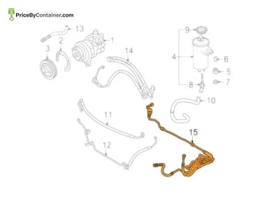BMW 32416788204 — BMW Genuine Original New Combination Return Pipe 32416788204 / 32416784710 Description: A crucial part of the car’s…