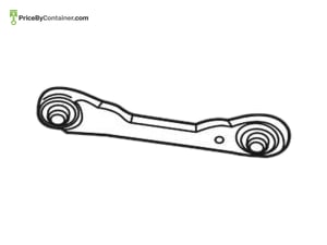 BMW 33306871006 — BMW GENUINE ink w rubber mount rgh 33306871006