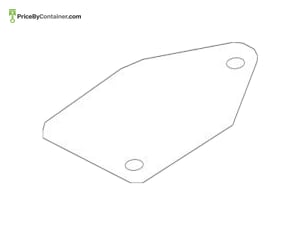 BMW 33506789051 — BMW GENUINE FLAT GASKET REAR SHOCK 33506789051