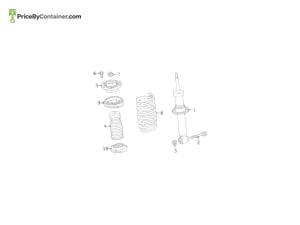 BMW 33506890945 — BMW GENUINE SHOCK ABSORBER 33506890945