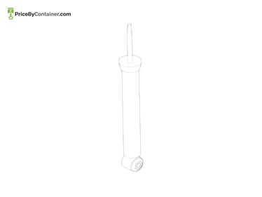 BMW 33526870821 — BMW GENUINE REAR SHOCK LH 33526870821