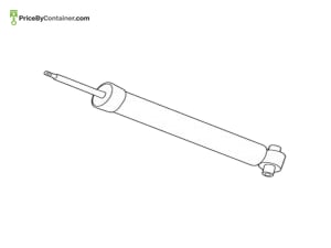 BMW 33526873767 — BMW GENUINE REAR SHOCK AB F33 33526873767