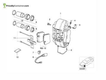 BMW 34111160708 — BMW Genuine Original New Brake Pad Set 34111160708 Replace : 34111160120 Description: Designed to deliver dependable…
