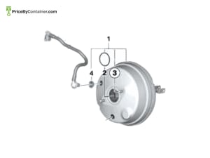 BMW 34336797469 — BMW GENUINE BRAKE BOSTER 34336797469