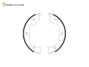 BMW 34416790186 — BMW GENUINE HAND BRAKE SHOE 34416790186