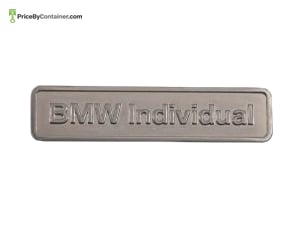 BMW 36137897226 — BMW GENUINE PLAQUE 36137897226