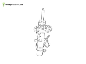 BMW 37106887157 — BMW GENUINE SPRING STRUT ABSORBER FRONT 37106887157