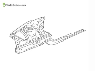 BMW 41002359817 — BMW GENUINE WHEEL HOUSING 41002359817