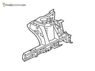 BMW 41002406072 — BMW GENUINE SHOCK TOWER, FRONT 41002406072