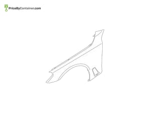 BMW 41007475306 — BMW GENUINE FENDER 41007475306