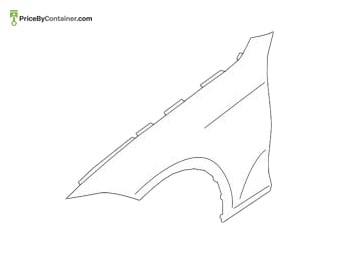 BMW 41009466095 — BMW GENUINE FRON LH FENDER 41009466095