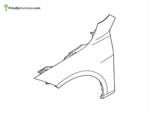 BMW 41009492435 — BMW GENUINE FENDER FR LH 41009492435