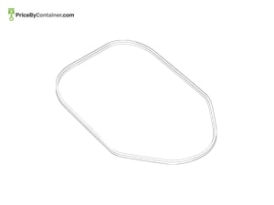 BMW 51007404717 — BMW GENUINE TRUNK LID GASKET 51007404717