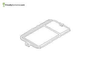BMW 51117255119 — BMW GENUINE FRAME LH 51117255119