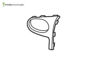 BMW 51117296825 — BMW GENUINE TRIM COVER, BUMPER, FRONT LE 51117296825
