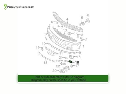 BMW 51117890098 — BMW GENUINE FOG LAMP COVER 51117890098