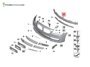 BMW 51118041609 — BMW GENUINE SHOCK ABSORBER 51118041609