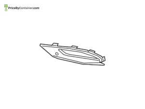 BMW 51118074259 — BMW GENUINE COVER FOGLAMP LH 51118074259