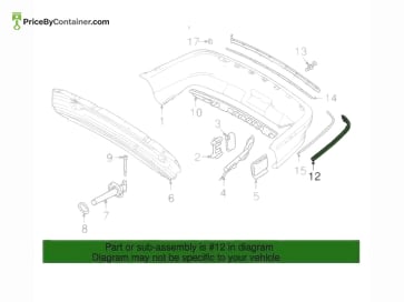 BMW 51127005937 — BMW GENUINE MOULDING 51127005937