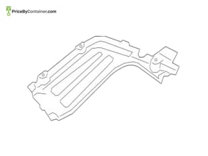 BMW 51128091983 — BMW GENUINE UNDERBODY COVER 51128091983