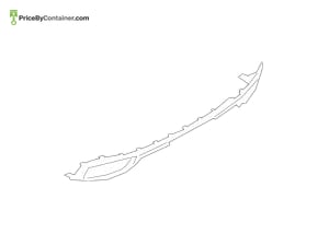 BMW 51128099937 — BMW GENUINE REAR BUMPER COVER 51128099937