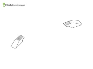 BMW 51137237157 — BMW GENUINE ROOF RAIL COVER X6 51137237157