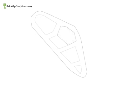 BMW 51137465213 — BMW GENUINE Trim. air duct. sidewall. left 51137465213