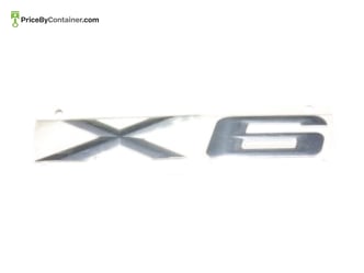 BMW 51147196556 — BMW GENUINE X6 LEVEL PART STICKER 51147196556