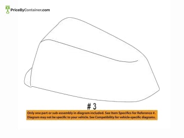 BMW 51167308683 — BMW GENUINE MIRROR COVER 51167308683
