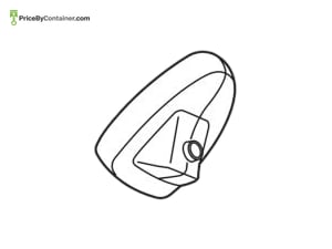 BMW 51168257203 — BMW GENUINE SET OF COVERS MIRROR BASEPLATE 51168257203