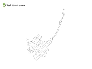 BMW 51215A36EC7 — BMW GENUINE DOOR SHAFT LH 51215A36EC7